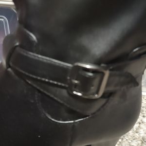 East 5th Black knee high boots